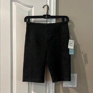 Nordstrom Black Bike Shorts Form-Fitting Athletic Wear